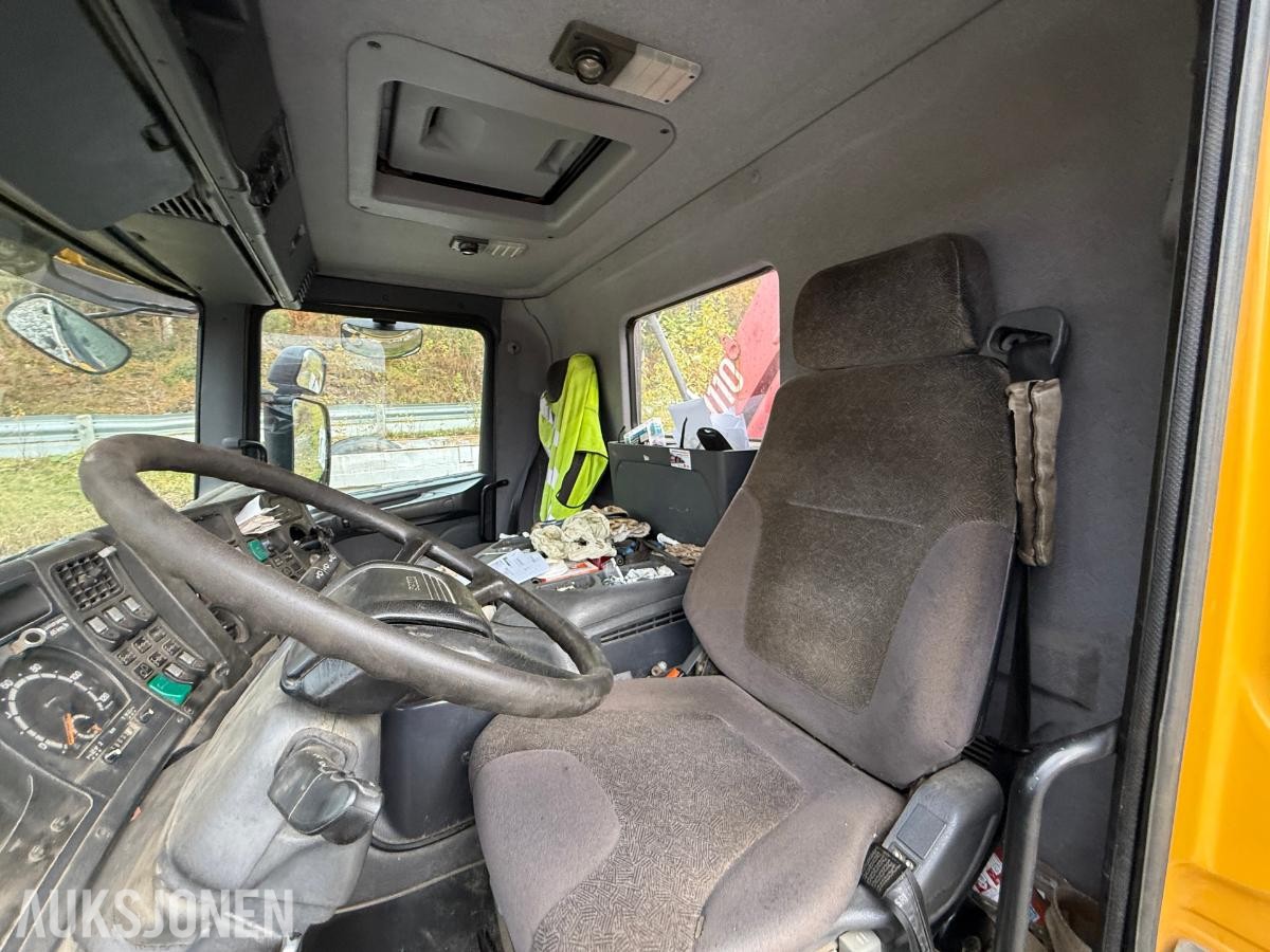 2001 Scania 124C 6X4 Kranbil med tipp - Brøyterigget - HMF - 418000KM