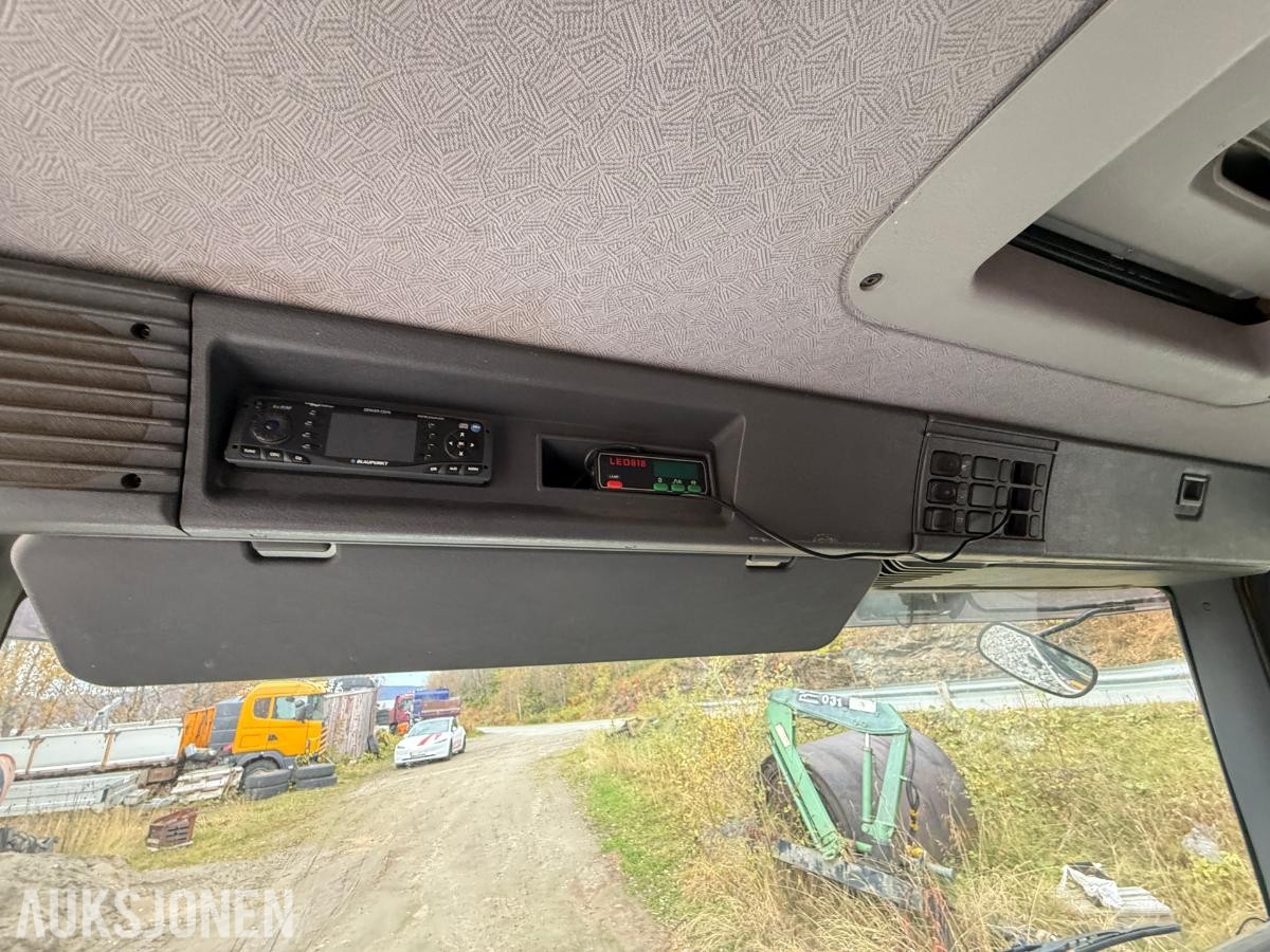 2001 Scania 124C 6X4 Kranbil med tipp - Brøyterigget - HMF - 418000KM