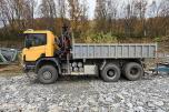 2001 Scania 124C 6X4 Kranbil med tipp - Brøyterigget - HMF - 418000KM