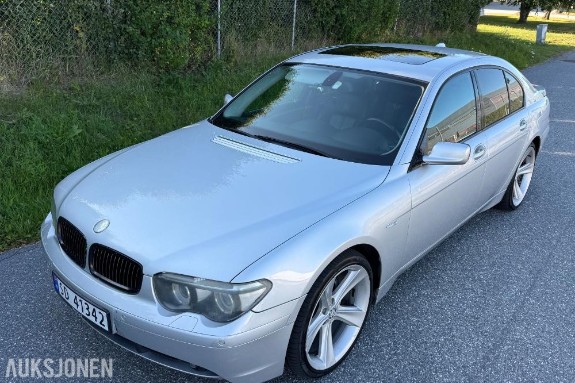 2004 BMW 7-serie 730D 3.0 Diesel, Automat, Cruisekontroll, Skinninteriør, Soltak/glasstak, S+V dekk 