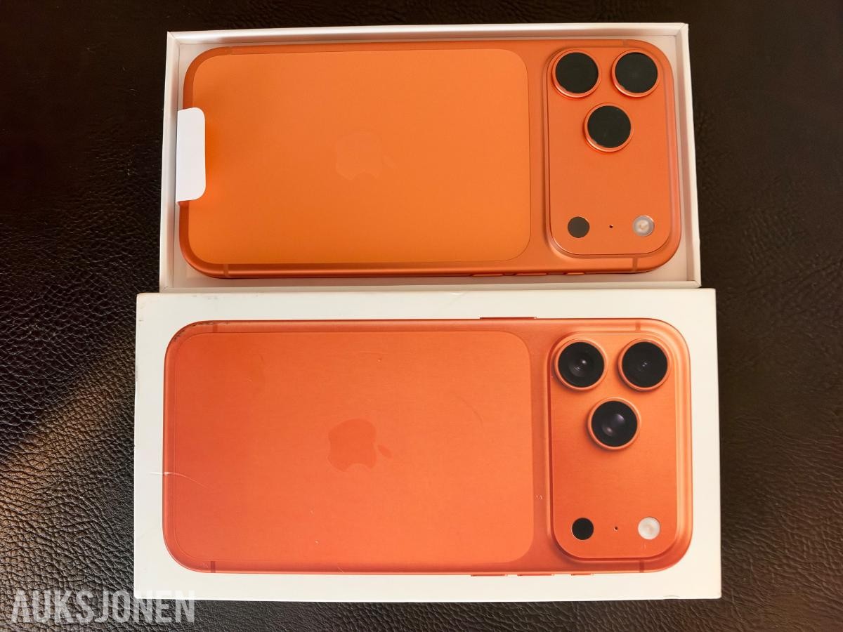 Apple iPhone 17 Pro Max - helt ny