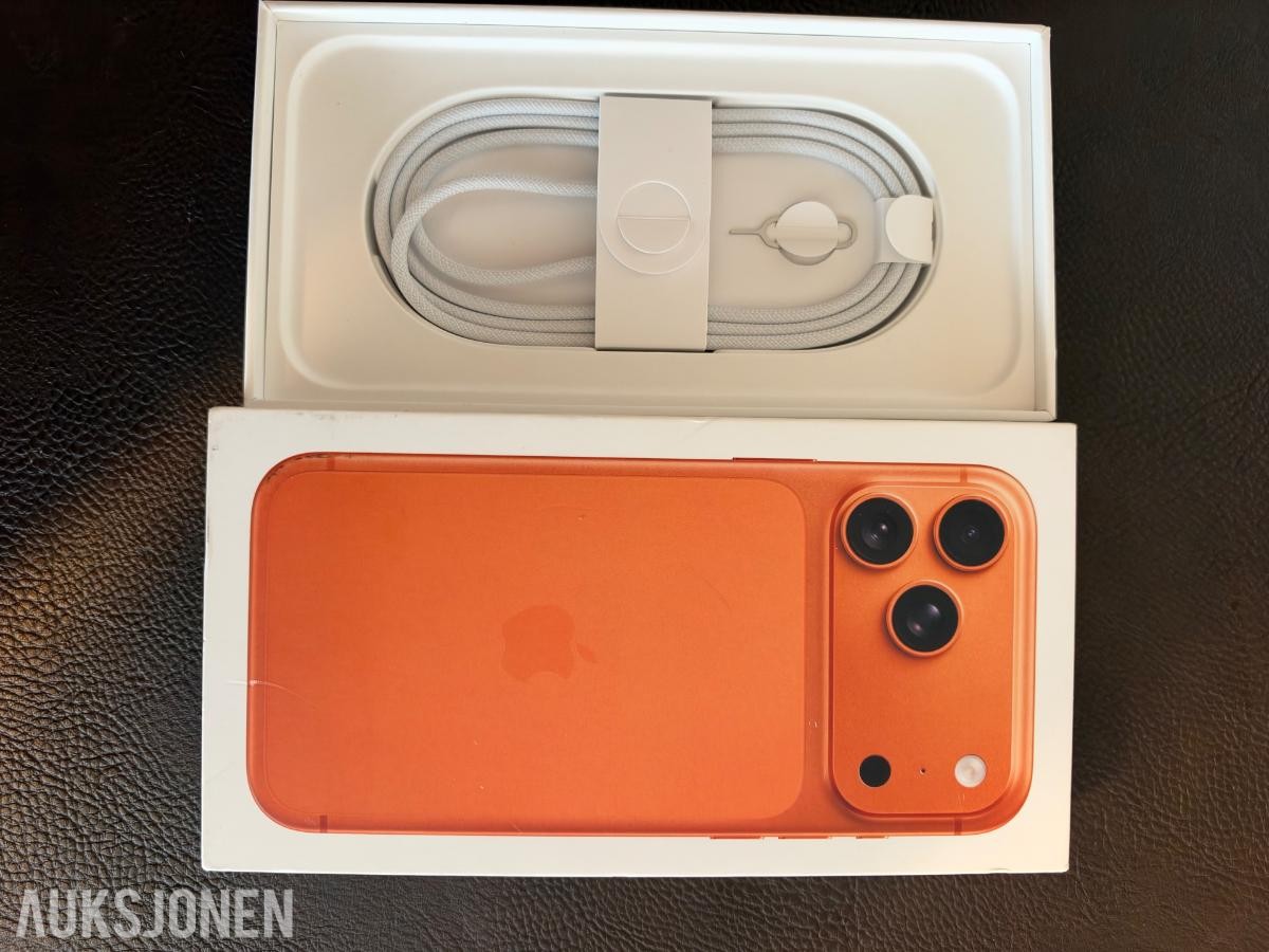 Apple iPhone 17 Pro Max - helt ny