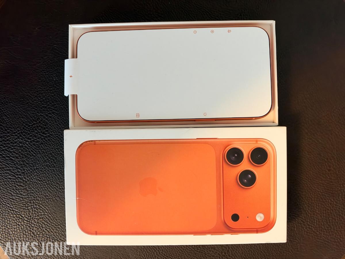 Apple iPhone 17 Pro Max - helt ny