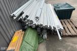 Stort parti ubrukt elektromateriell –  LED-belysning, kabelrør, bokser og kanaler