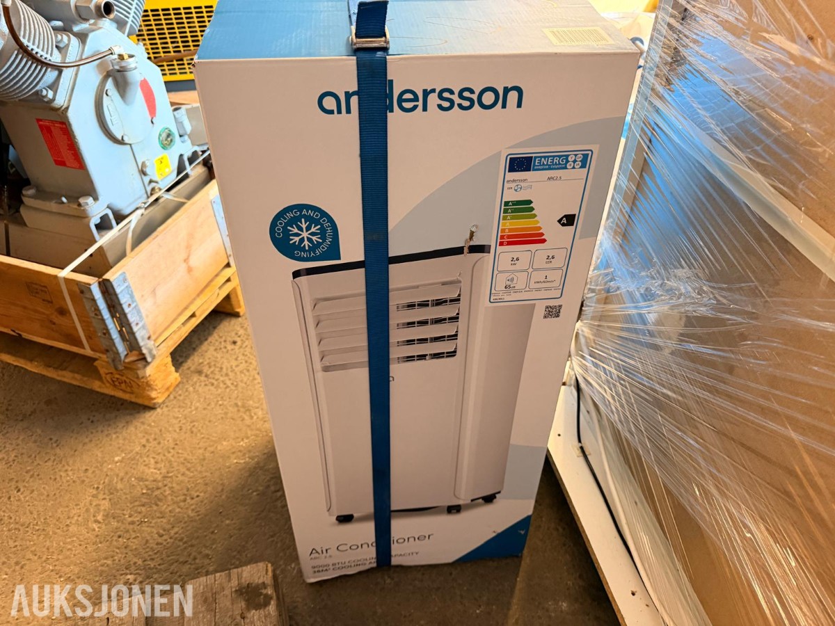 Andersson ARC 2.5 portabel aircondition 9000 BTU