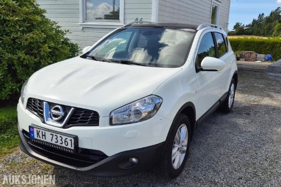 2010 Nissan Qashqai 1.5 110hk cruisekontroll hengerfeste keyless soltak s+v dekk eu ok 08.2027