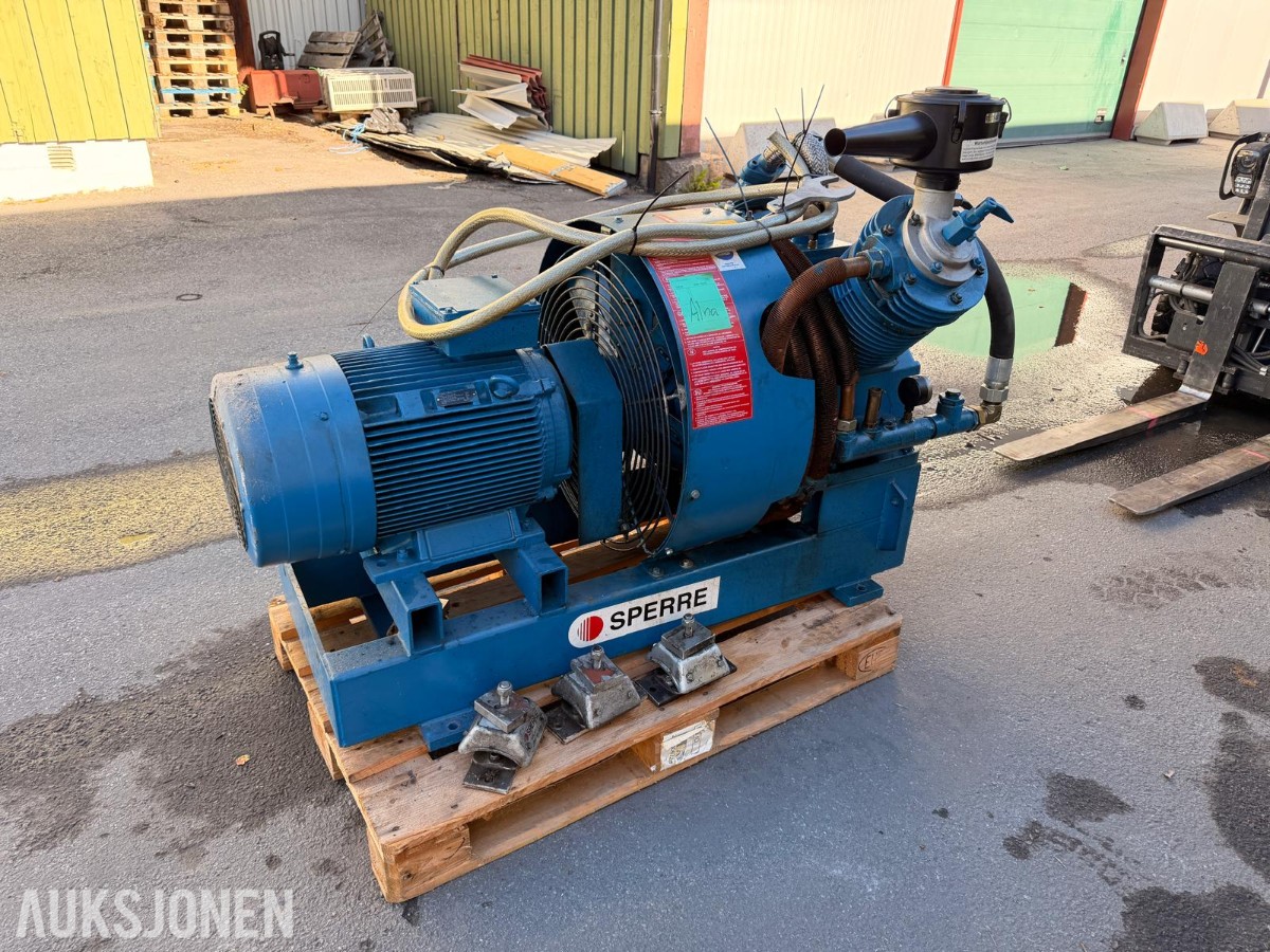 2000 Sperre HL2/160 kompressor, 30 bar, 100 m³/h