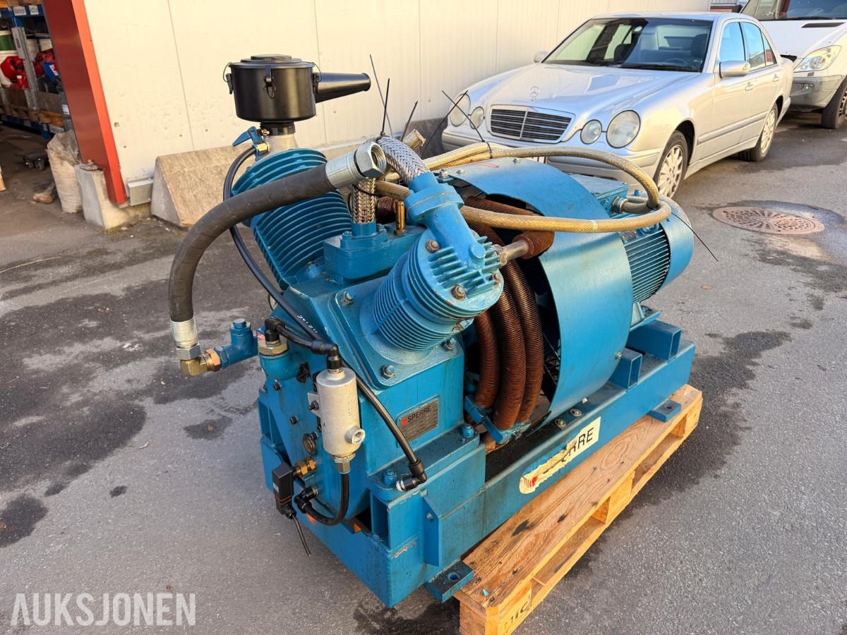 2000 Sperre HL2/160 kompressor, 30 bar, 100 m³/h