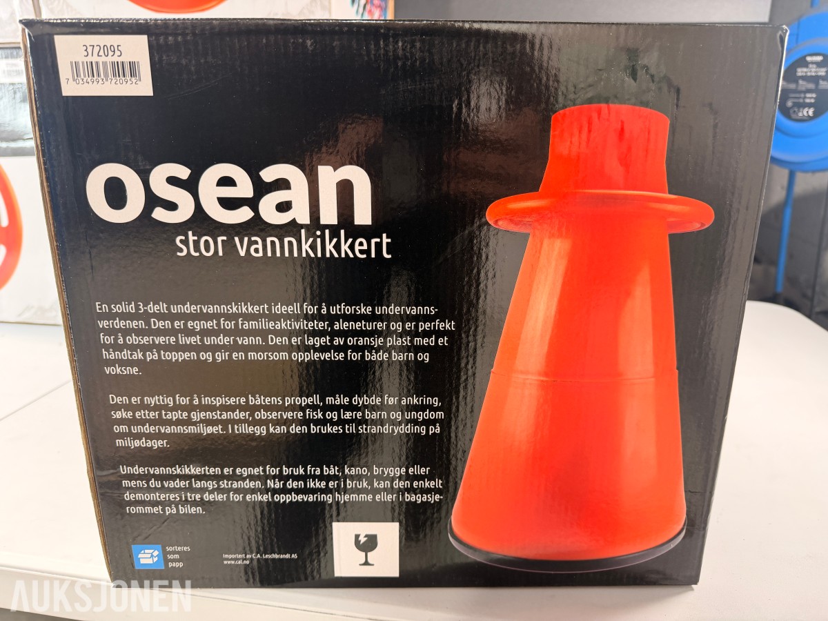 6 stk Osean stor vannkikkert
