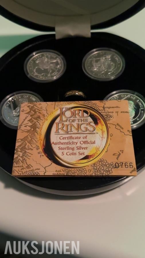 Lord of the rings 0766/5000 myntsett