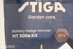 Stiga elektrisk gressklipper og hekksaks med batterier og ladere