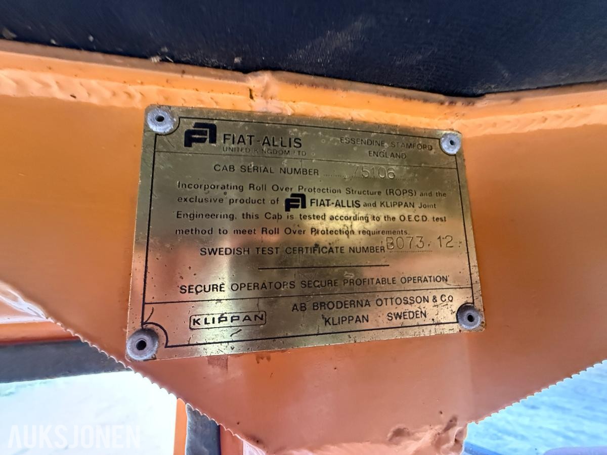 1978 Fiat-Allis 645B Hjullaster