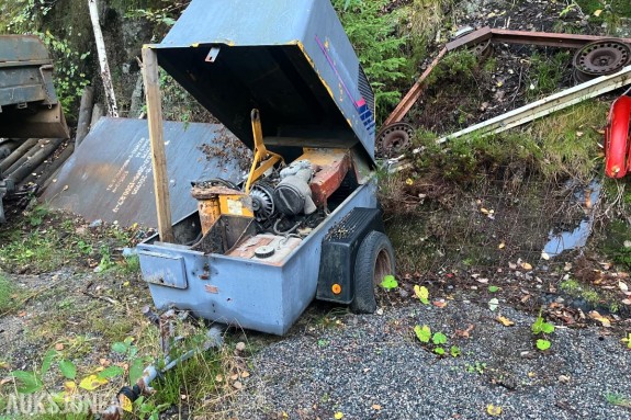 1982 Ingersoll P125wd, 1451 timer - borkompressor