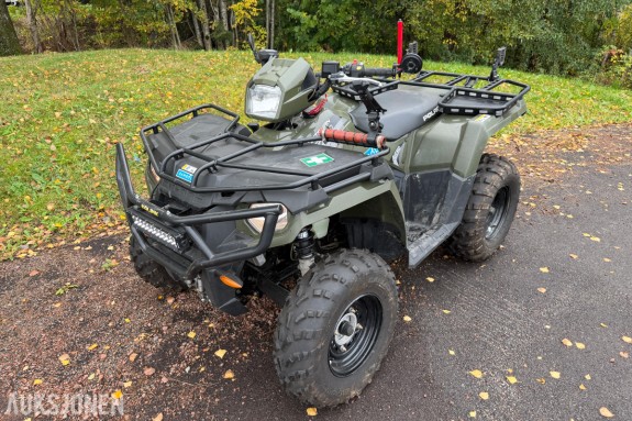 2019 Polaris Sportsman 570 - 4x4 - 5502 km - 1123 timer - vinsj montert - Traktor registrert - Belter medfølger