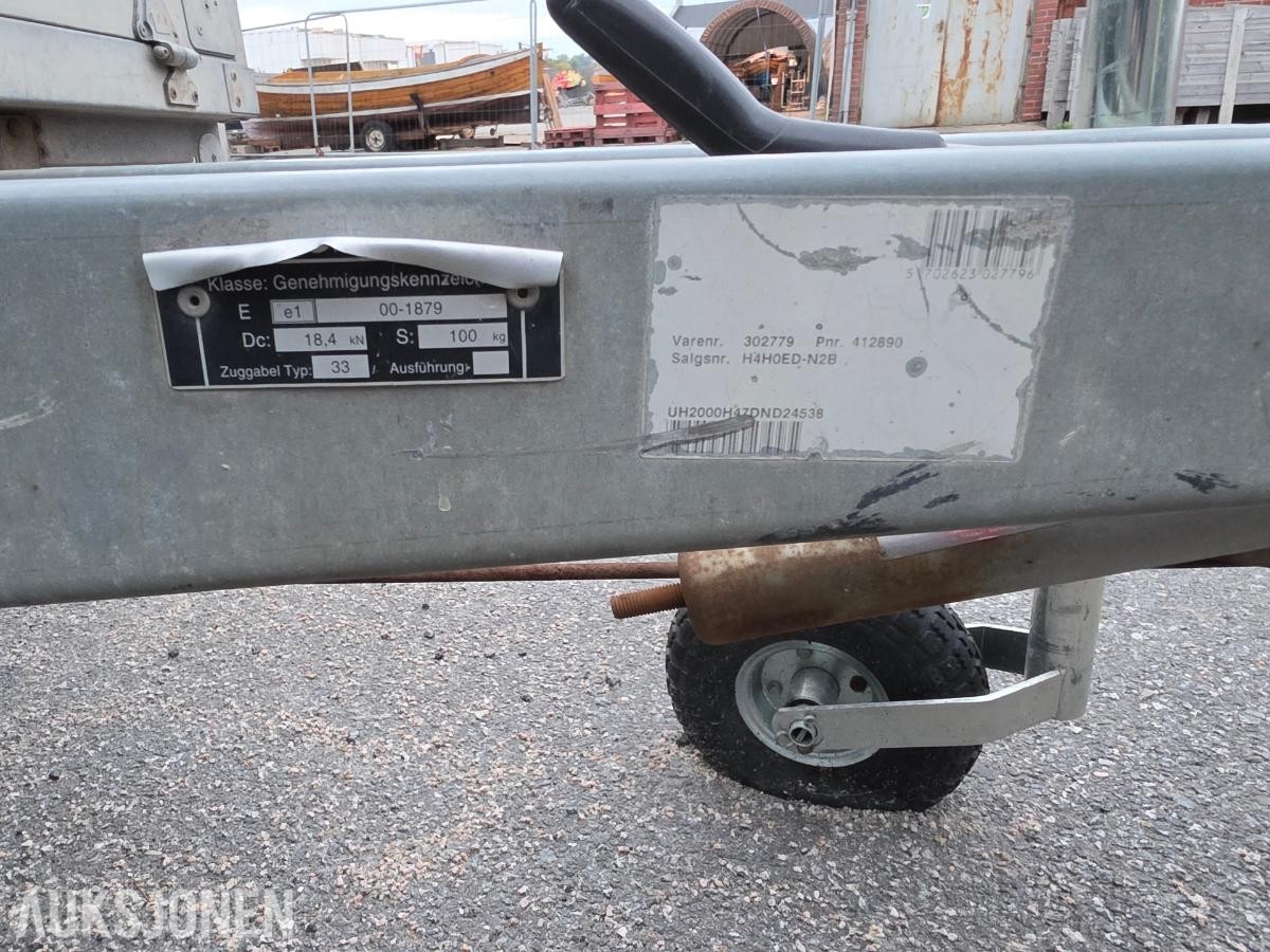 2014 Brenderup KF20Z boggihenger – 1300 kg