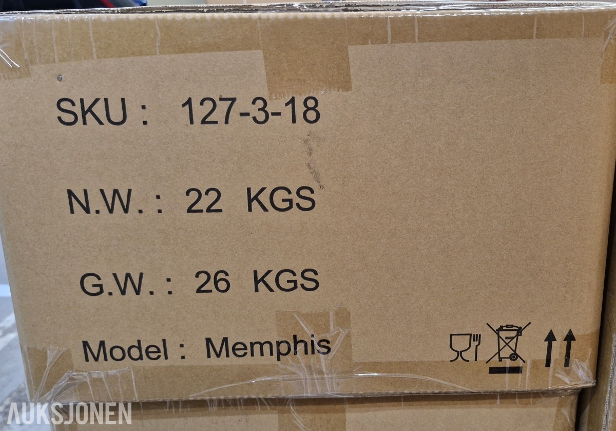 Charcoal Memphis kullgrill 127-3-18