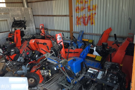 8 stk Ariens Freser - reparasjonsobjekter