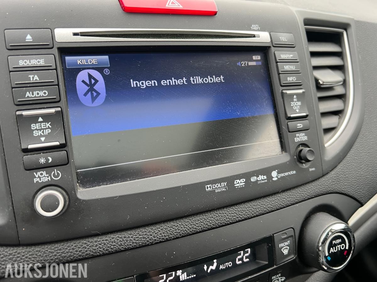 2013 Honda CR-V 2.2 Diesel 150hk 4WD, panorama, skinn, ryggekamera