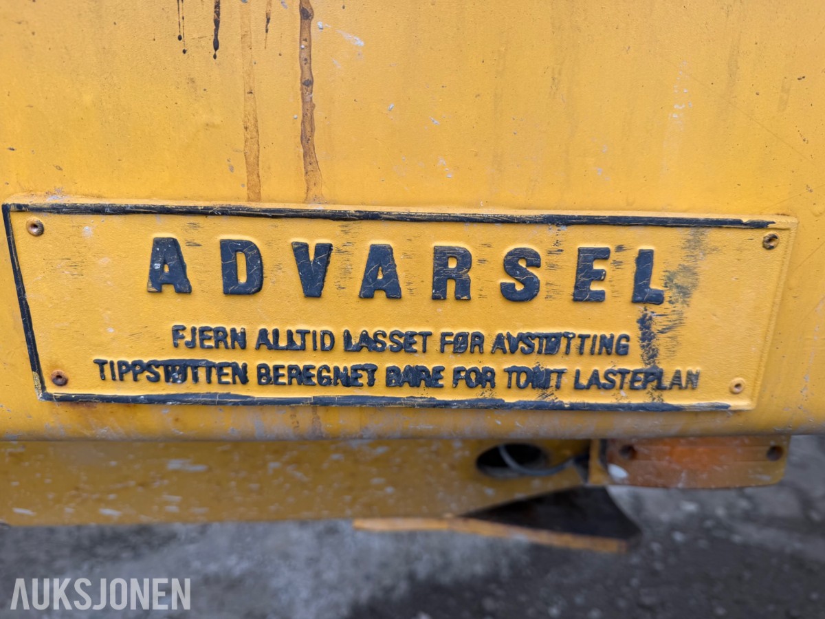 1988 mod. Volvo A20 dumper. 6x6, Sertifisert