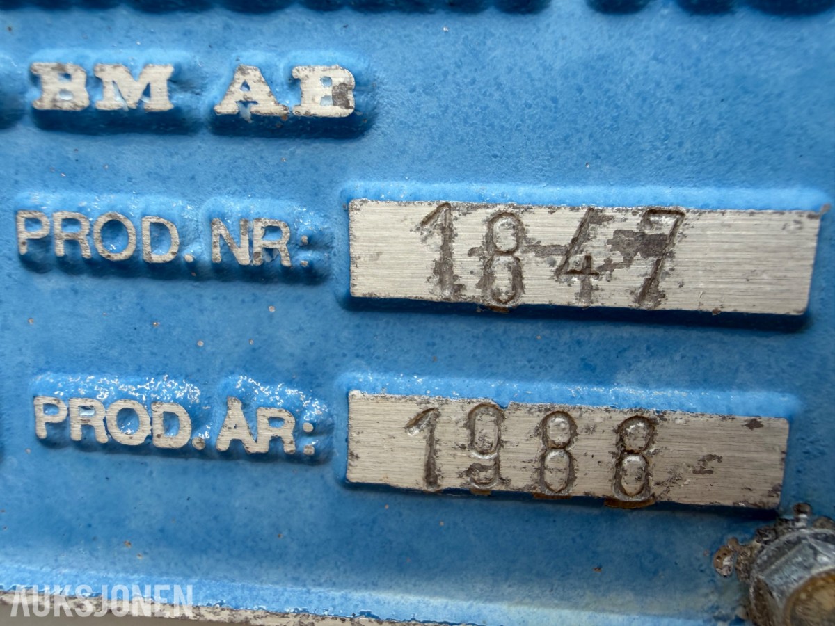 1988 mod. Volvo A20 dumper. 6x6, Sertifisert