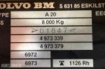 1988 mod. Volvo A20 dumper. 6x6, Sertifisert
