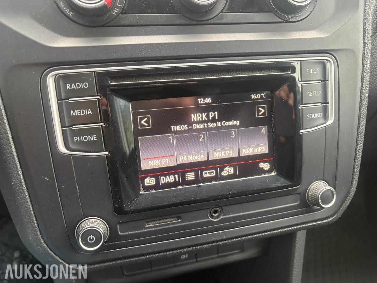 2015 VW CADDY 2.0 102HK MANUELL WEBASTO KROK REP. OBJEKT