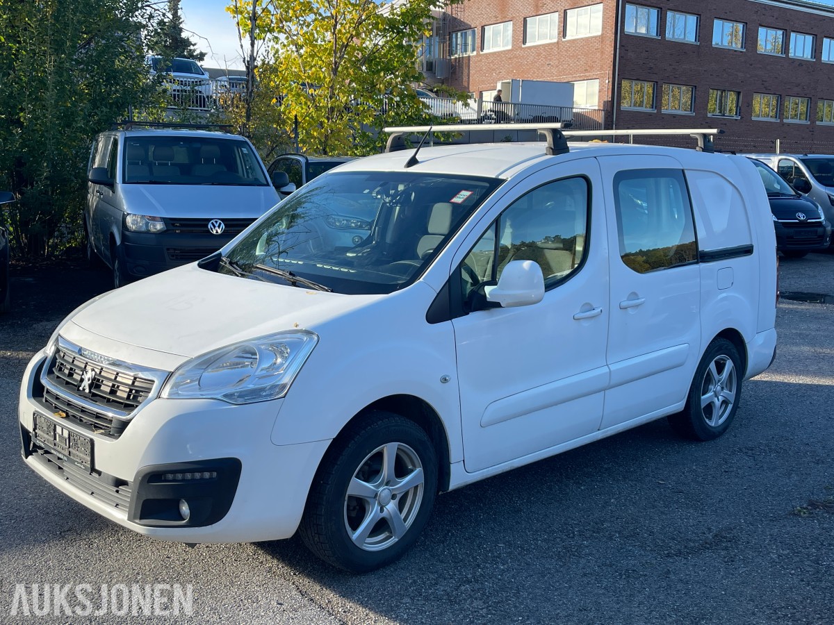 2016 Peugeot PARTNER *INGEN MINSTEPRIS*  ELECTRIC SKYVEDØRER KLIMA PARK.SENSOR