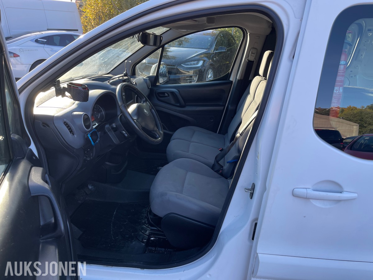 2016 Peugeot PARTNER *INGEN MINSTEPRIS*  ELECTRIC SKYVEDØRER KLIMA PARK.SENSOR