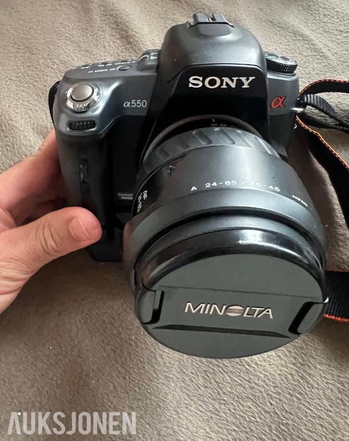 2009 Sony Alpha A550 speilreflekskamera