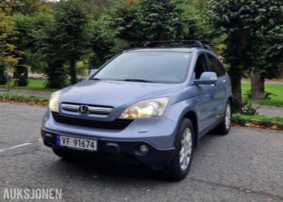 2007 HONDA CR-V *UTEN MINSTEPRIS* 2.2i-CTDI AWD HENGERFESTE SKINN PANORAMA