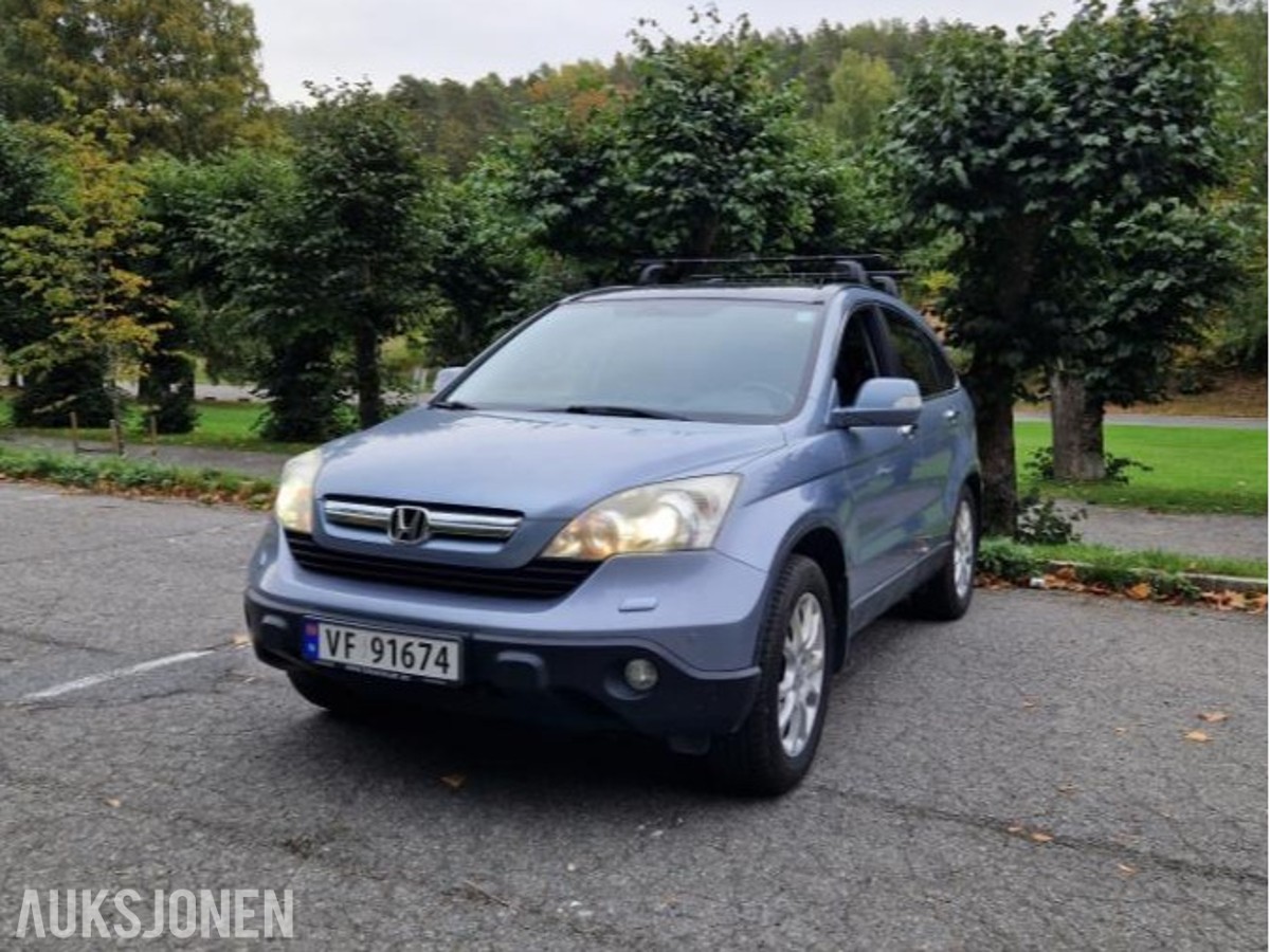 2007 HONDA CR-V 2.2i-CTDI AWD HENGERFESTE SKINN PANORAMA