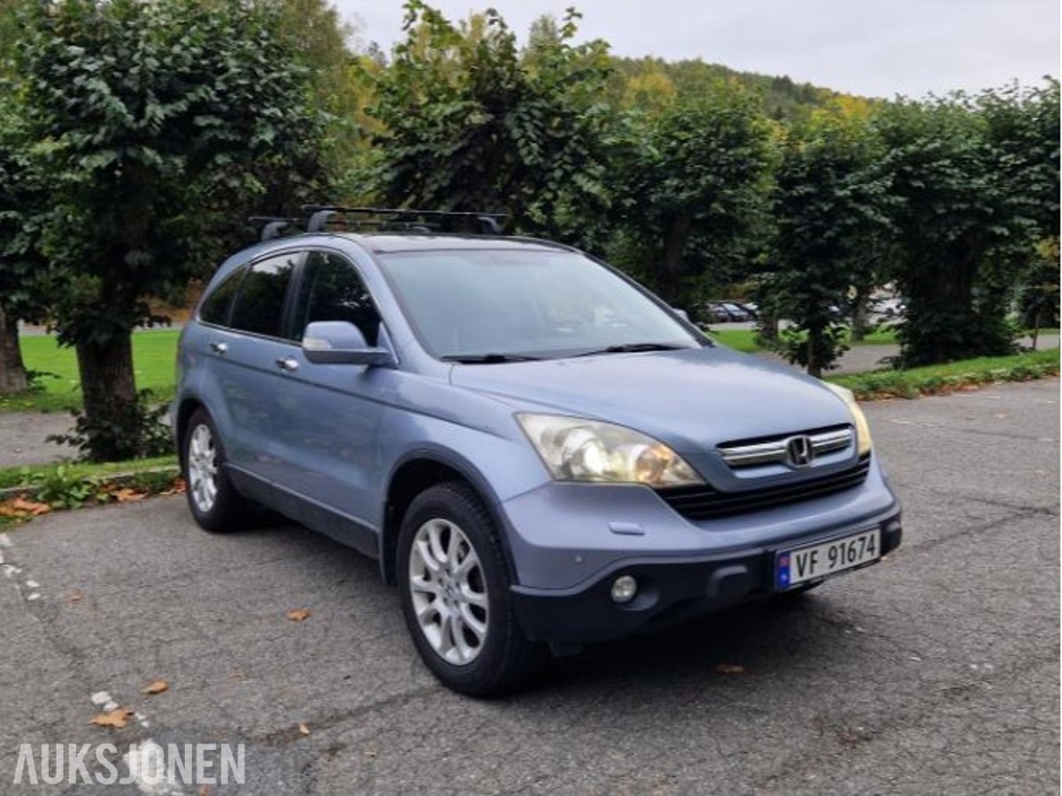 2007 HONDA CR-V 2.2i-CTDI AWD HENGERFESTE SKINN PANORAMA