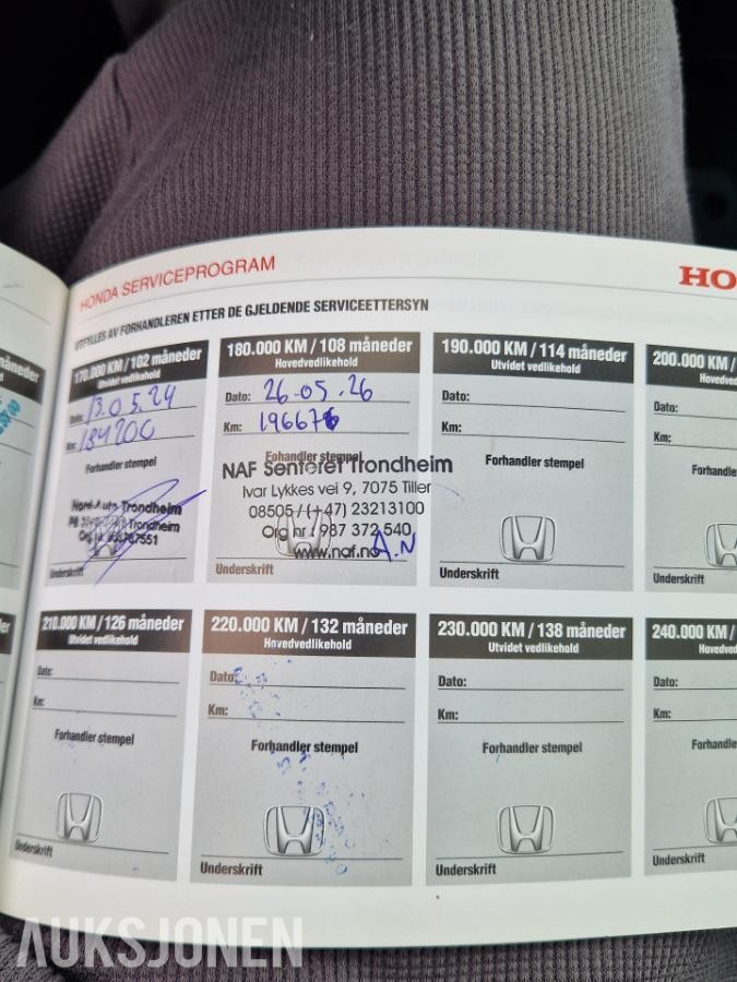 2007 HONDA CR-V 2.2i-CTDI AWD HENGERFESTE SKINN PANORAMA