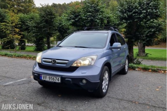 2007 HONDA CR-V 2.2i-CTDI AWD HENGERFESTE SKINN PANORAMA