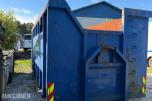 6 meter -  krokcontainer med bakdører