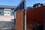 6 meter -  krokcontainer med bakdører