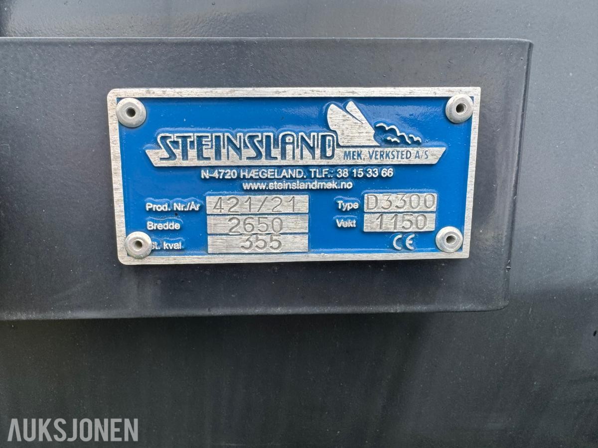 2021 Steinsland diagonalplog D3300