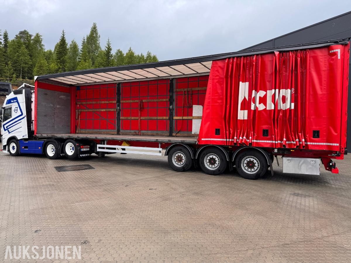 2023 Gardintrailer System Trailer m/Løft på aksel 1