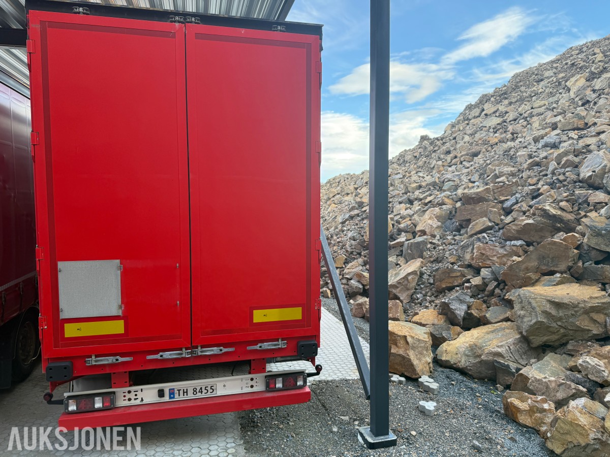 2023 Gardintrailer System Trailer m/Løft på aksel 1