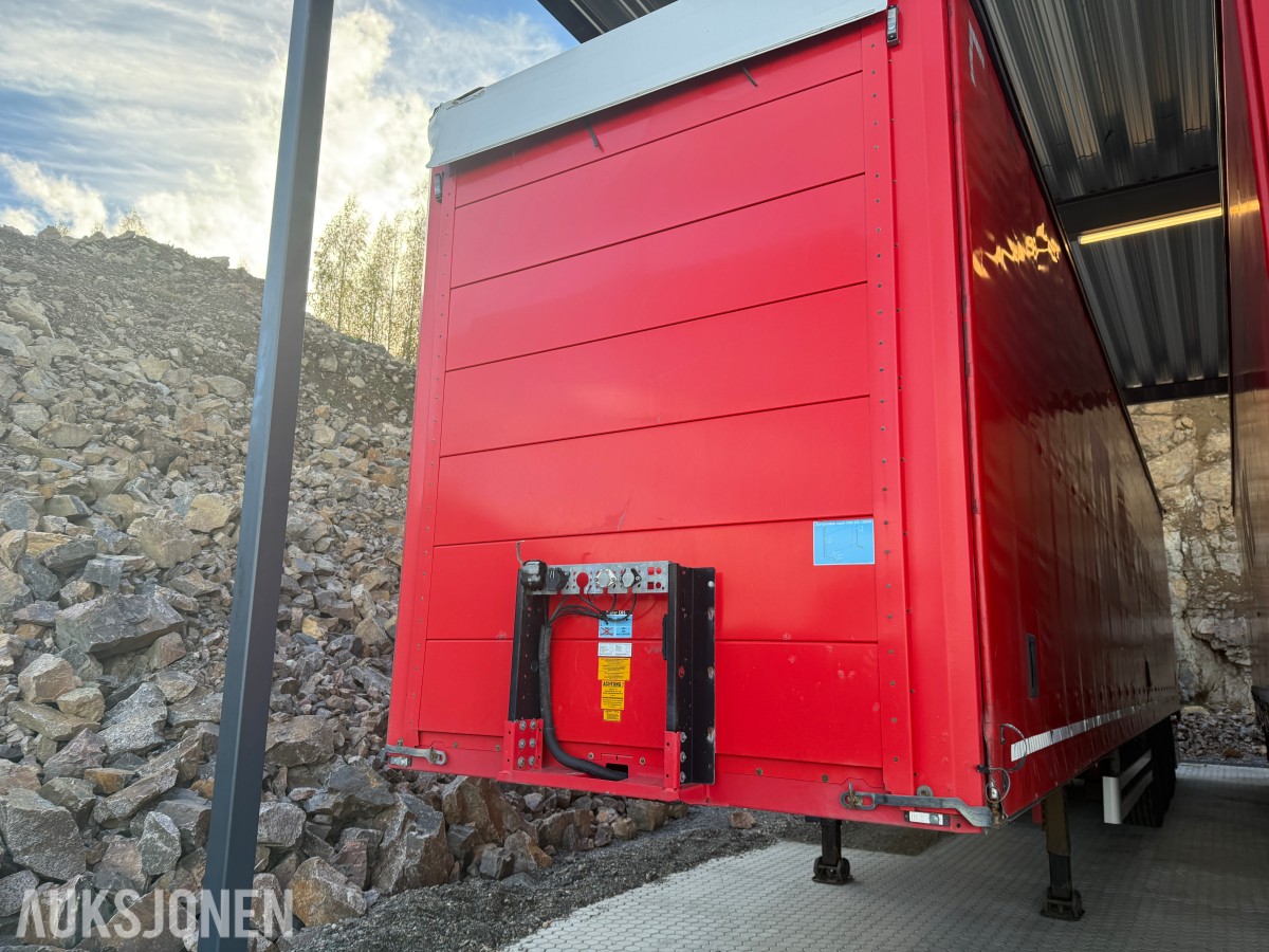 2023 Gardintrailer System Trailer m/Løft på aksel 1