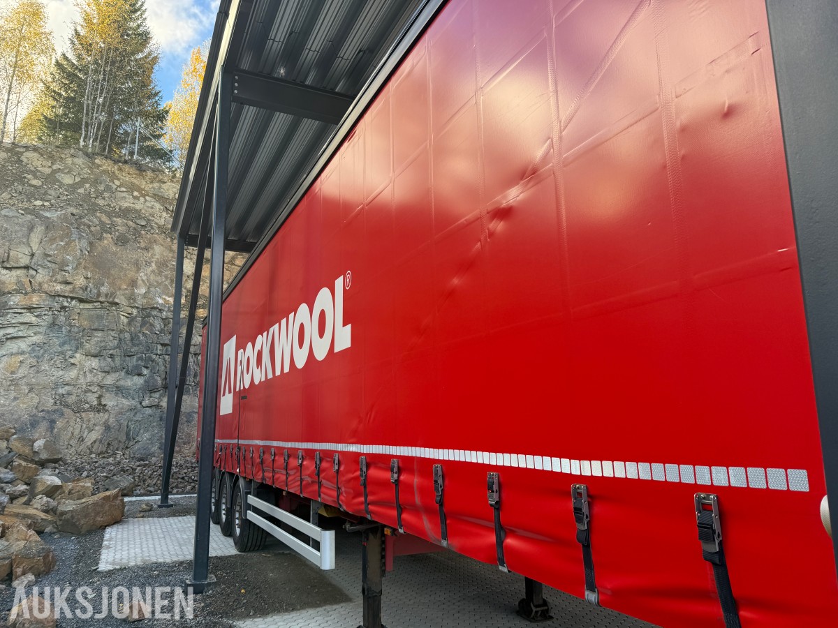 2023 Gardintrailer System Trailer m/Løft på aksel 1