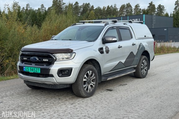 2021 Ford Ranger 2,0 TDCi WILDTRAK 213 HK 4D AWD AUT ACC HENGERFESTE VARMER LED KAMERA HARDTOPP