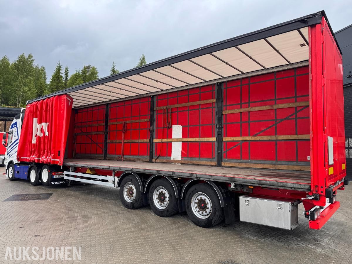 2023 System trailer Gardintrailer med løft på aksel 1