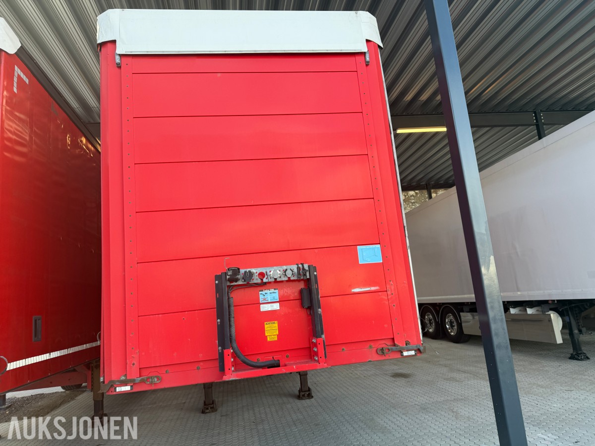 2023 System trailer Gardintrailer med løft på aksel 1