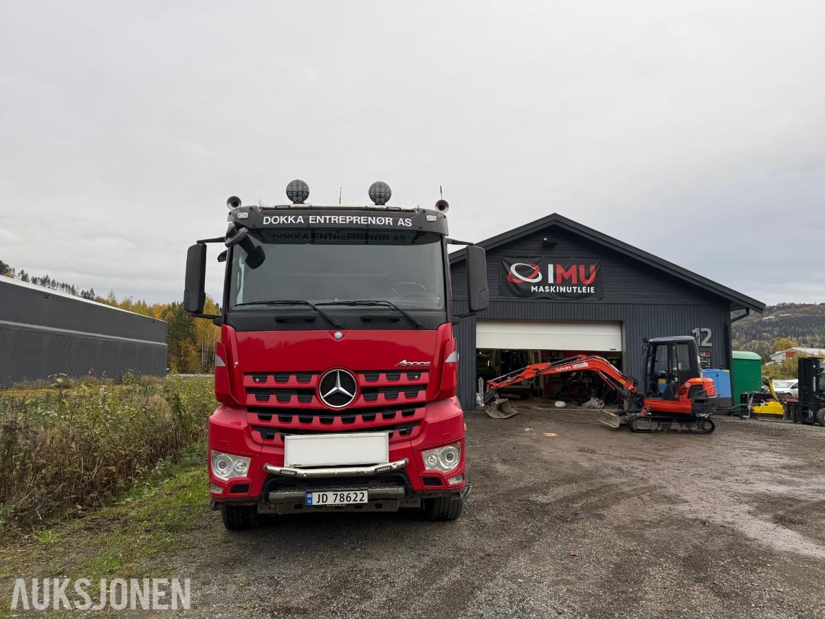 2017 Mercedes-Benz Arocs kombibil 6X4 m/Svingskive