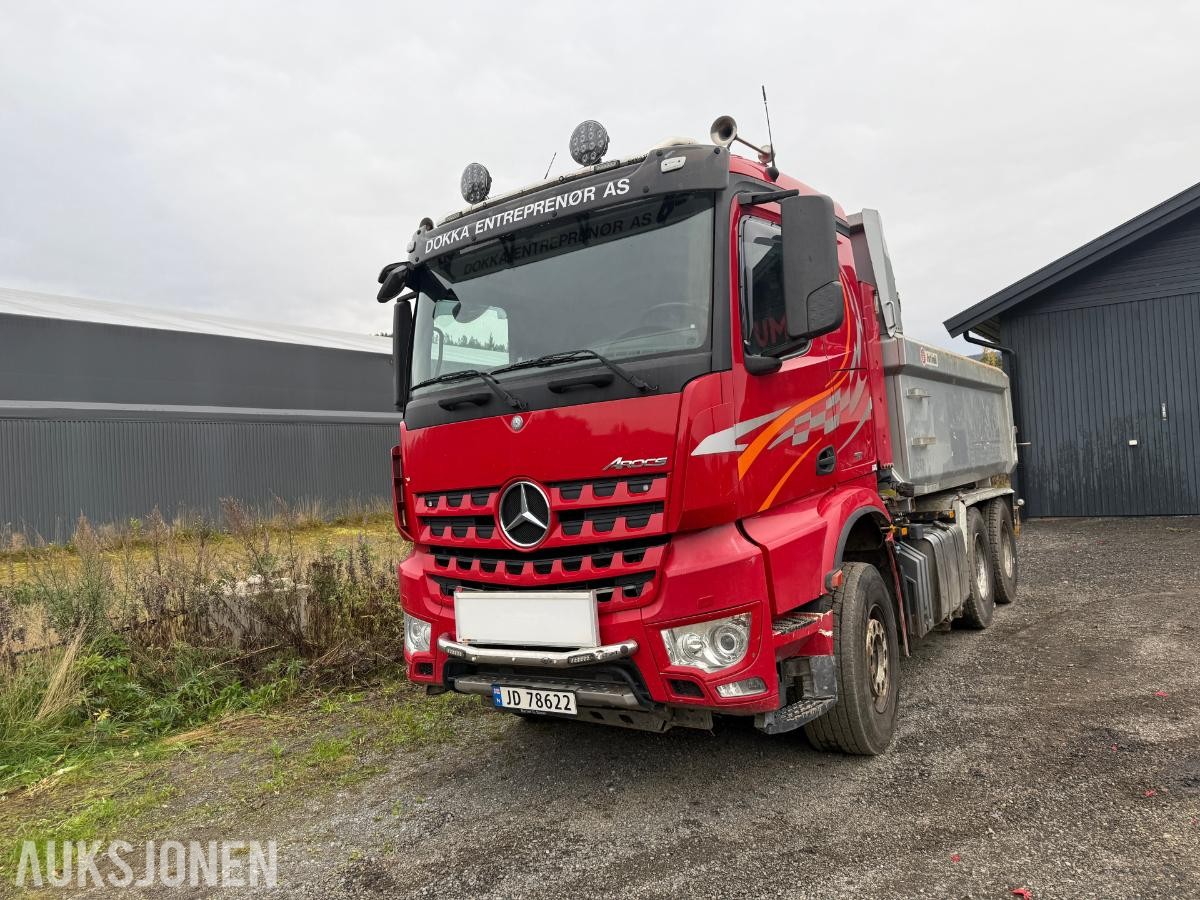2017 Mercedes-Benz Arocs kombibil 6X4 m/Svingskive