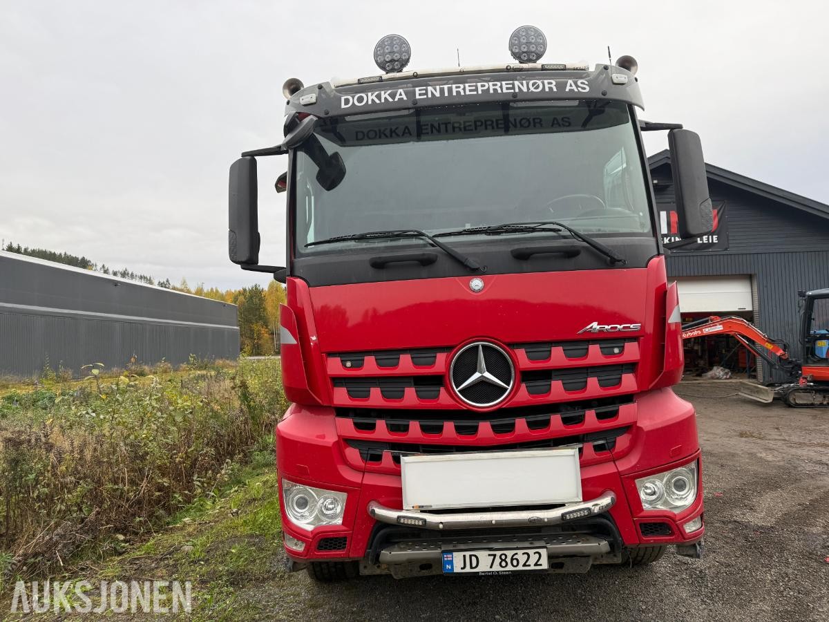 2017 Mercedes-Benz Arocs kombibil 6X4 m/Svingskive