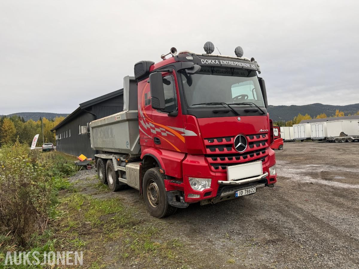 2017 Mercedes-Benz Arocs kombibil 6X4 m/Svingskive