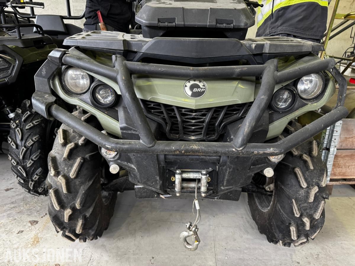 2018 Can-Am 650 6x6 ATV plan, tipp, vinsj