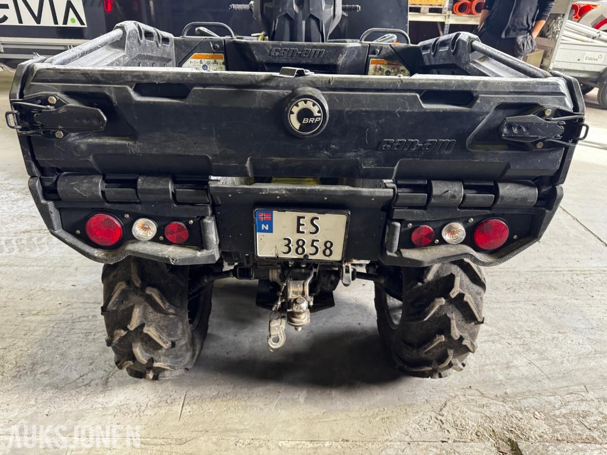 2018 Can-Am 650 6x6 ATV plan, tipp, vinsj